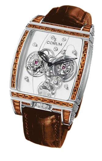 Corum Golden Bridge Golden Tourbillon Panoramique Diamants Watch Replica Ref. 382.857.69/0F82 0000